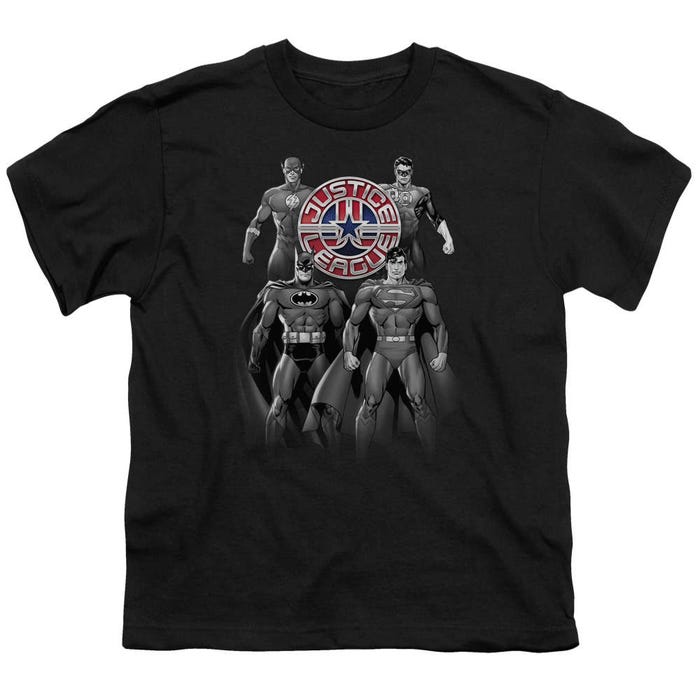 Justice Record Shades Of Gray Kids T-Shirt