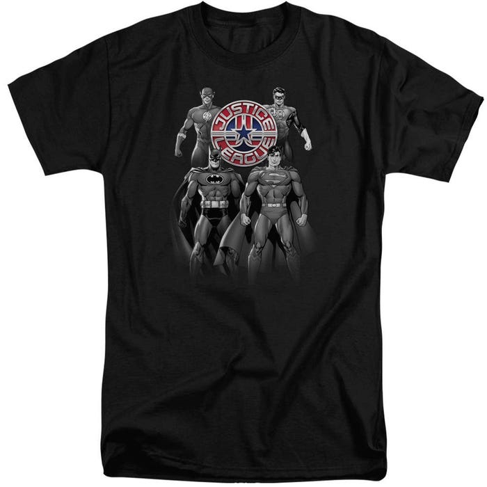 Justice Record Shades Of Gray Tall T-Shirt