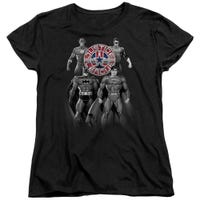 Justice Record Shades Of Gray Womens T-Shirt