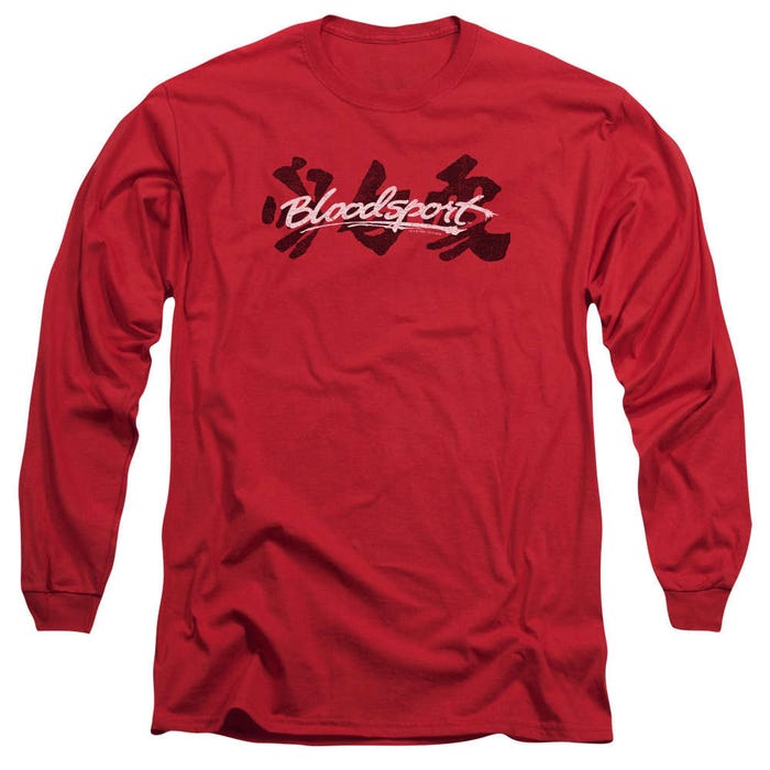 Kanji Bloodsport Ninja Logo Long Sleeve Shirt