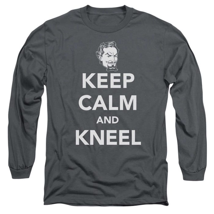 Keep Calm And Kneel Long Sleeve Shirt