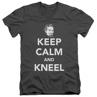 Keep Calm And Kneel V-Neck T-Shirt