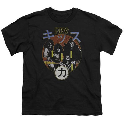KISS END OF THE ROAD COSTUME Kids Front Print Band Tee Shirt SM-XL BOYS SZ 6-20