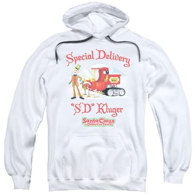 Kluger Santa Claus Is Comin' to Town Hoodie