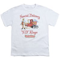 Kluger Santa Claus Is Comin' to Town Kids T-Shirt