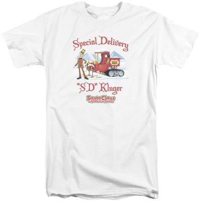 Kluger Santa Claus Is Comin' to Town Tall T-Shirt