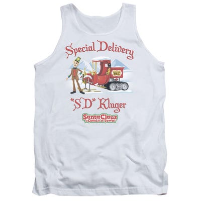 Kluger Santa Claus Is Comin' to Town Tank Top