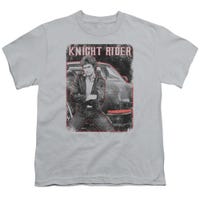 Knight Rider And Kitt Kids T-Shirt