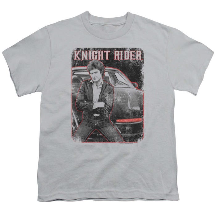 Knight Rider And Kitt Kids T-Shirt