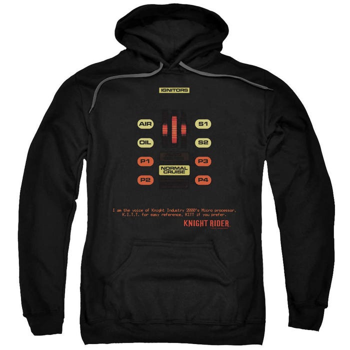 Knight Rider Kitt Consol Hoodie