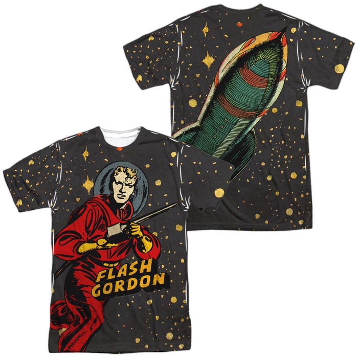 FLASH GORDON BLAST OFF Sublimation T-Shirt