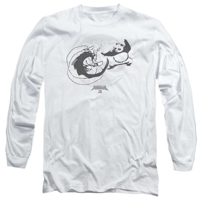 Kung Fu Panda 3 Face Off Long Sleeve Shirt