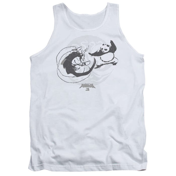 Kung Fu Panda 3 Face Off Tank Top