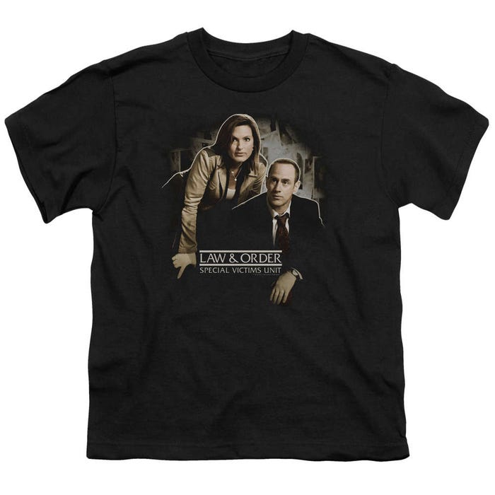 Law & Order Helping Victims Kids T-Shirt