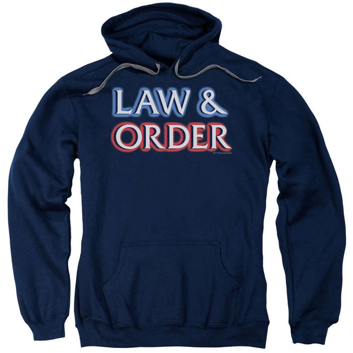 Law & Order Logo Hoodie