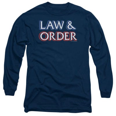 Law & Order Logo Long Sleeve Shirt