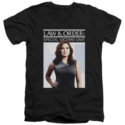 Law & Order: Special Victims Unit Behind Closed Doors V-Neck T-Shirt