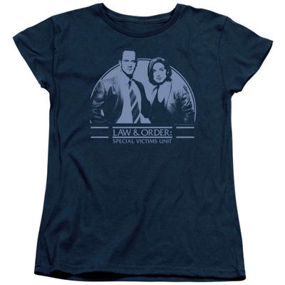 Law & Order: Special Victims Unit Elliot And Olivia Womens T-Shirt