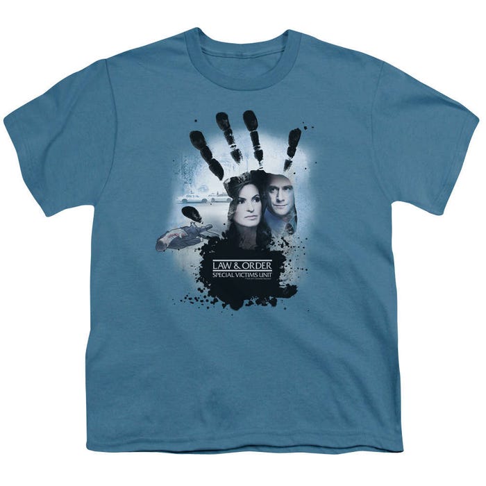 Law & Order: Special Victims Unit Hand Print Kids T-Shirt