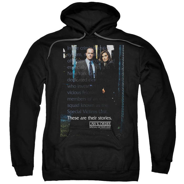 Law & Order: Special Victims Unit SVU Cover Hoodie