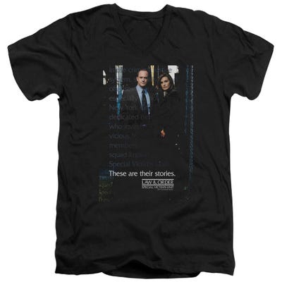 Law & Order: Special Victims Unit SVU Cover V-Neck T-Shirt