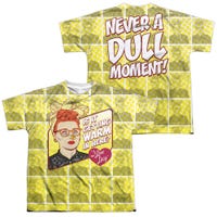 I Love Lucy Dull Moment Official Back & Front Kids Sublimation T-Shirt