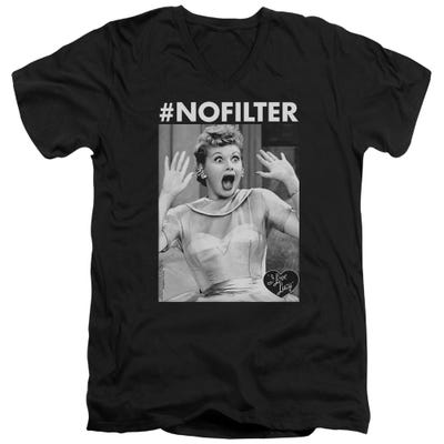 #NOFILTER I Love Lucy V-Neck T-Shirt