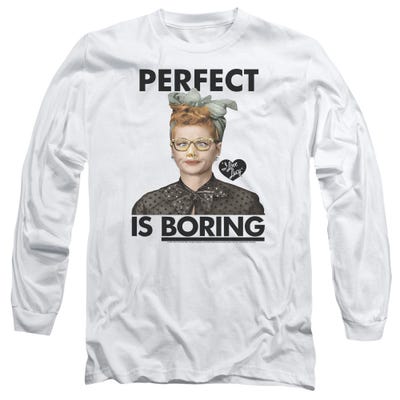 PERFECT IS BORING Long Sleeve Shirt