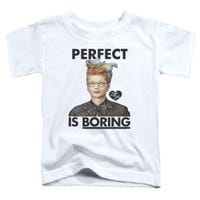 PERFECT IS BORING Toddler T-Shirt