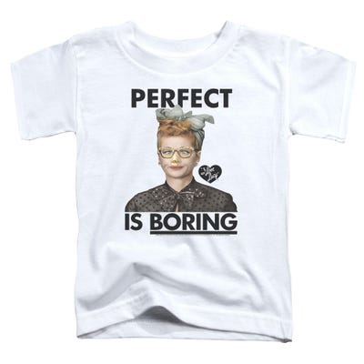 PERFECT IS BORING Toddler T-Shirt