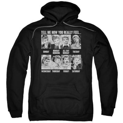 I Love Lucy 8 Days a Week Hoodie