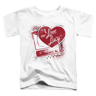 I LOVE LUCY SPRAY PAINT HEART Toddler T-Shirt