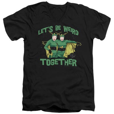 I Love Lucy Weird Together V-Neck T-Shirt