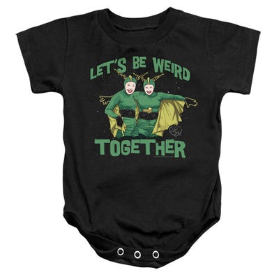 I Love Lucy Weird Together Baby Bodysuit