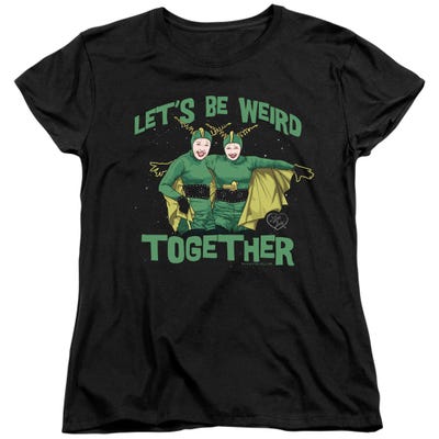 I Love Lucy Weird Together Womens T-Shirt