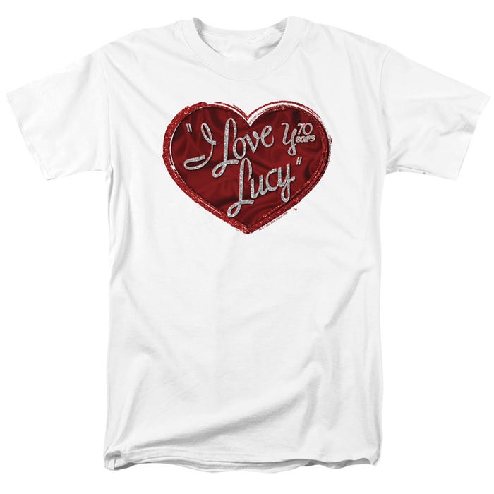 I LOVE LUCY RED GLITTER 75 T-Shirt