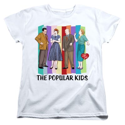 I Love Lucy The Popular Kids Womens T-Shirt