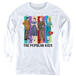 I Love Lucy The Popular Kids Kids Long Sleeve Shirt