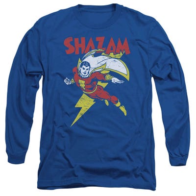 Lets Fly Shazam Long Sleeve Shirt