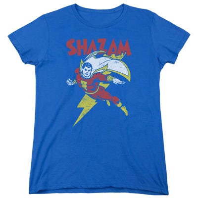 Lets Fly Shazam Womens T-Shirt
