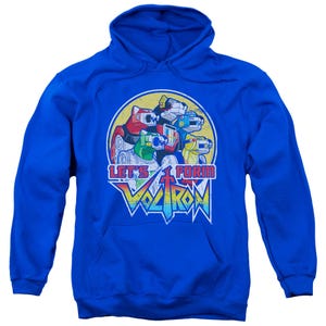 Let's Form into the Mighty Voltron Hoodie