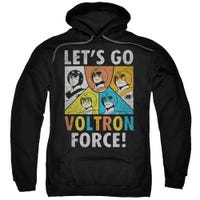 Let's Go Voltron Force Team Up Retro Hoodie