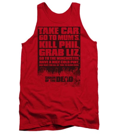 List Shaun Of The Dead Tank Top