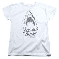 Locals Only Jaws Womens T-Shirt