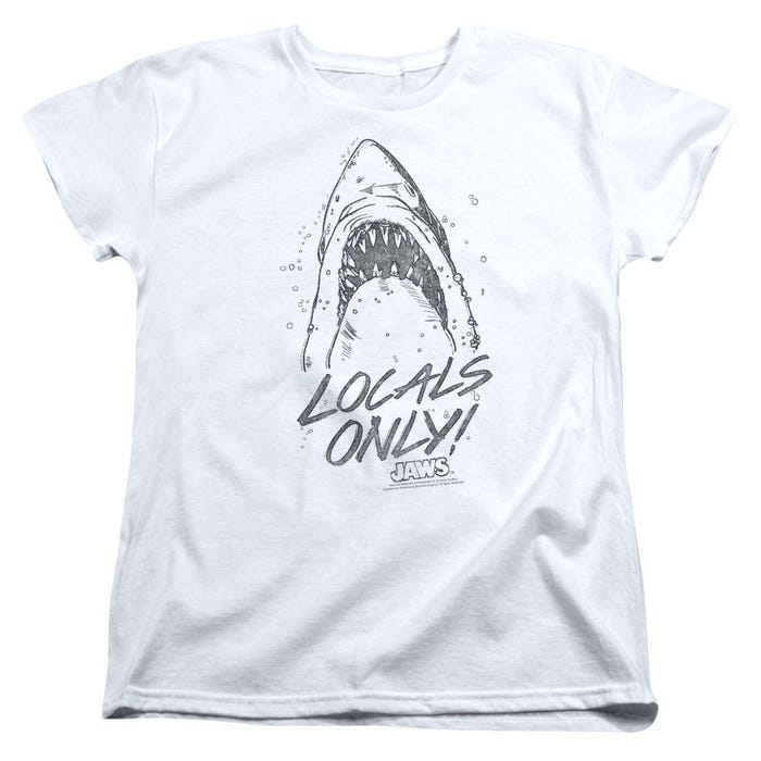 Locals Only Jaws Womens T-Shirt