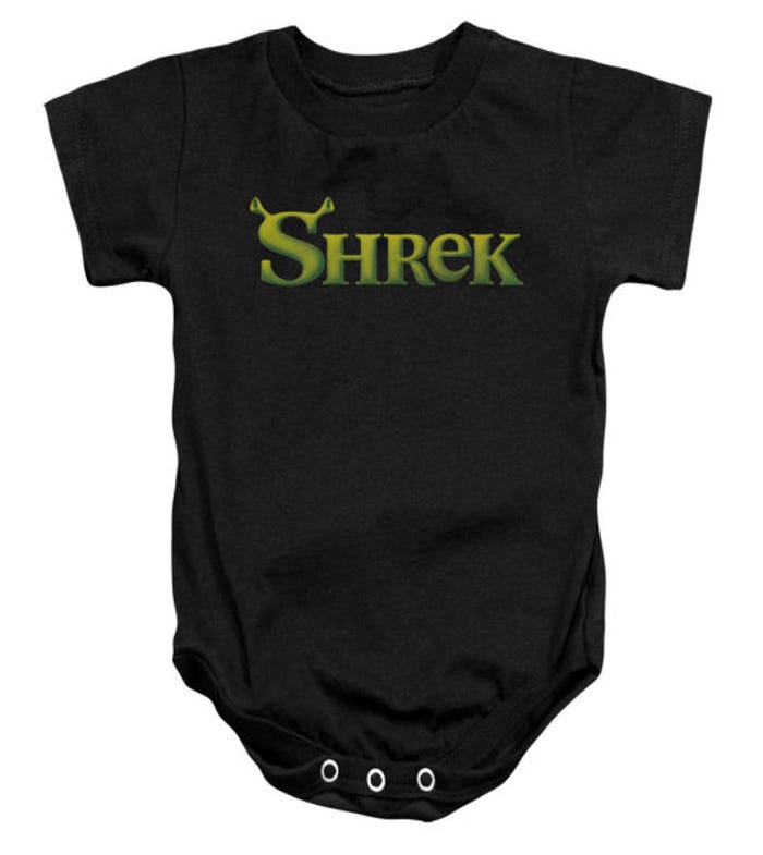 Logo Shrek Baby Bodysuit