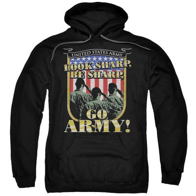 Look Sharp, Be Sharp, Go U.S. Army USA Flag Hoodie