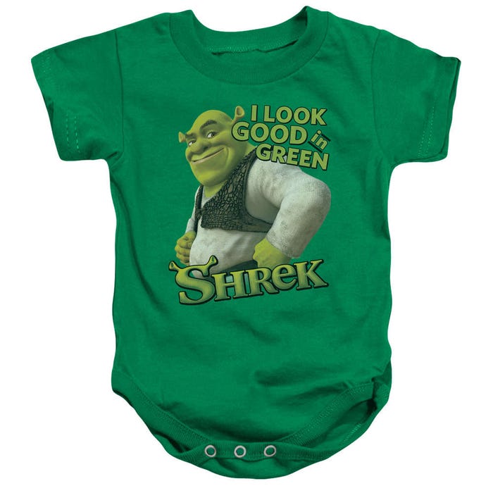 Looking Good Shrek Baby Bodysuit