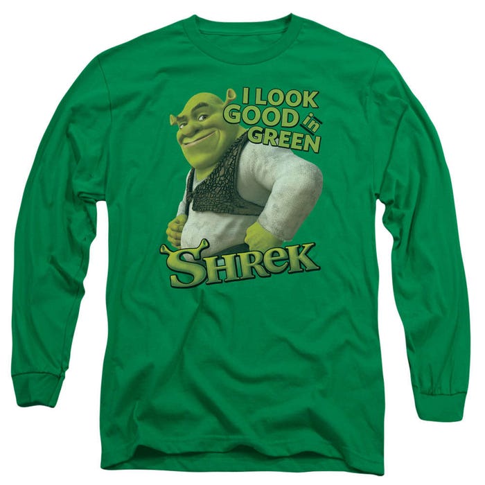 Looking Good Shrek Long Sleeve Shirt