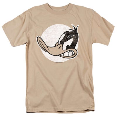 Looney Tunes Daffy Duck Vintage Badge T-Shirt
